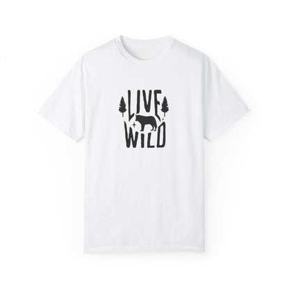 Live Wild T-Shirt Printify