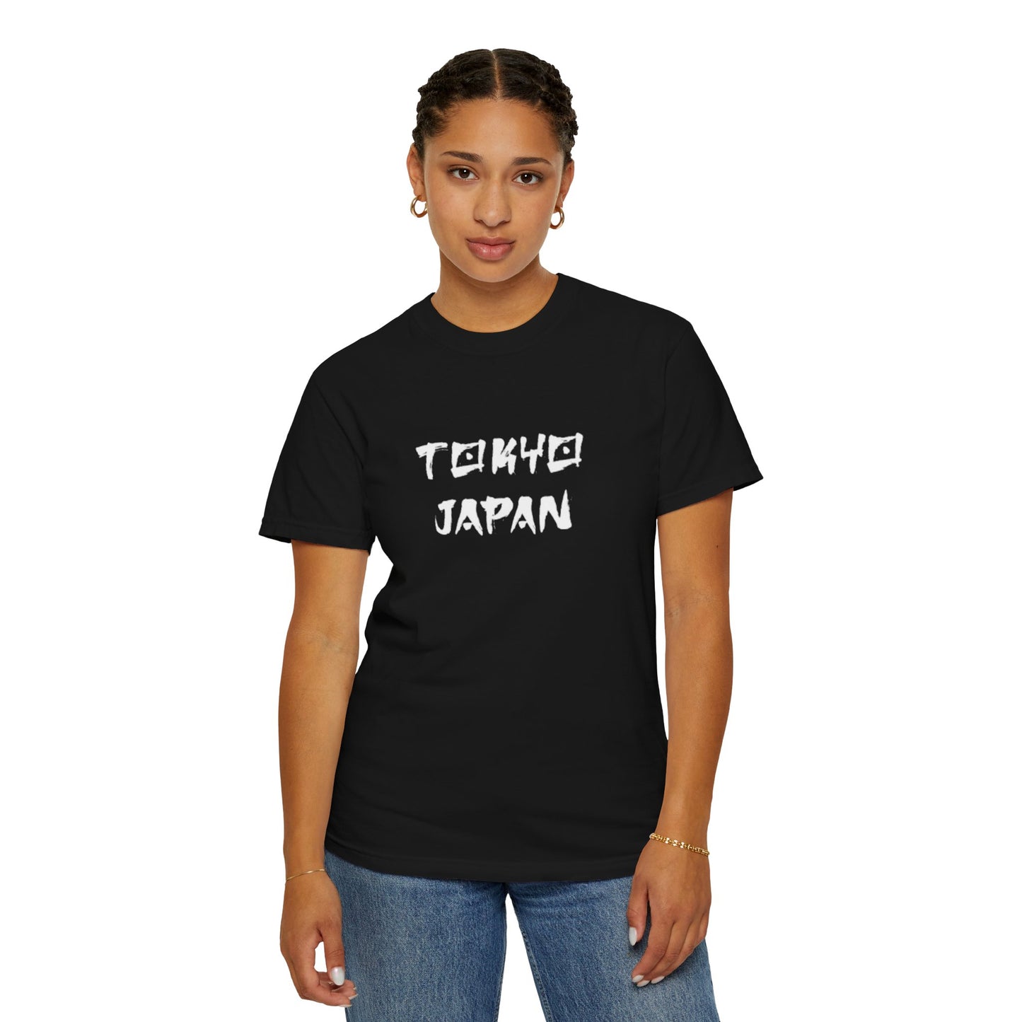 Tokyo Black T-Shirt Printify