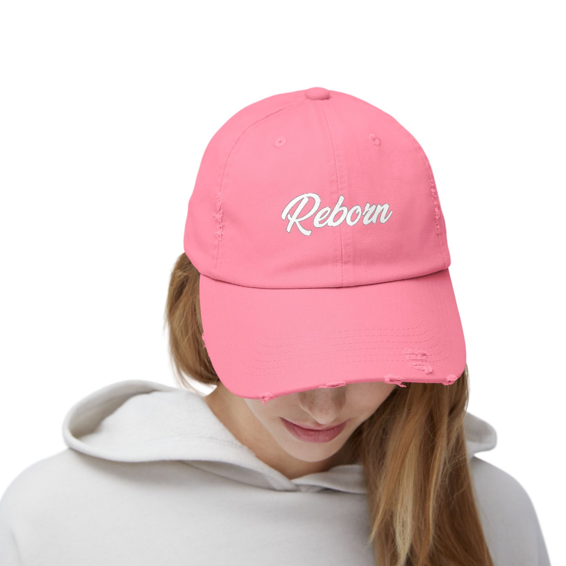 Reborn Distressed Cap - Casual Streetwear Hat Printify