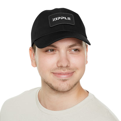 Zipple Hat with Leather Patch (Rectangle) Printify