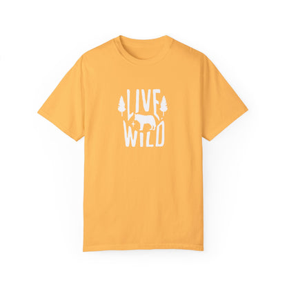 Live Wild T-Shirt Printify