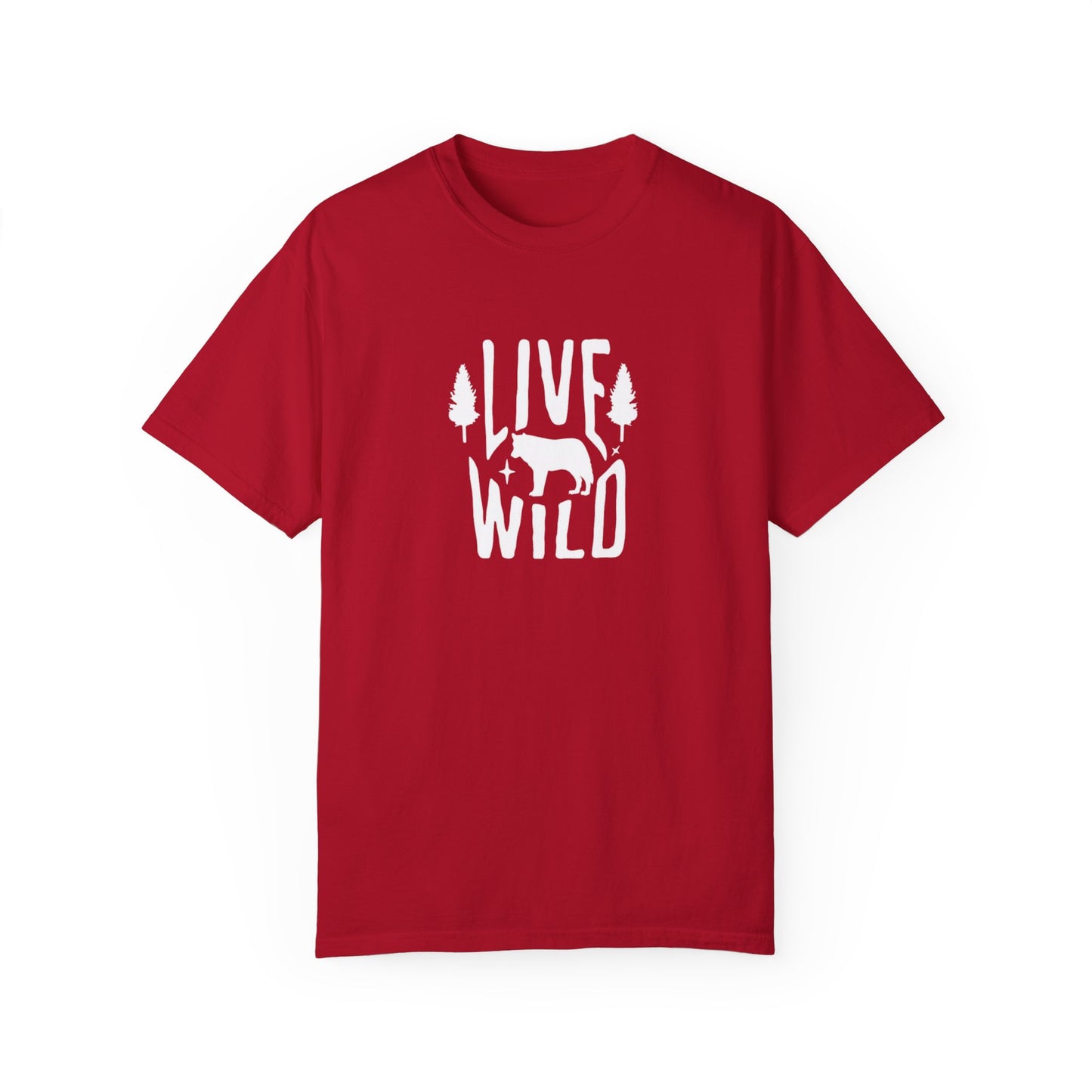 Live Wild T-Shirt Printify