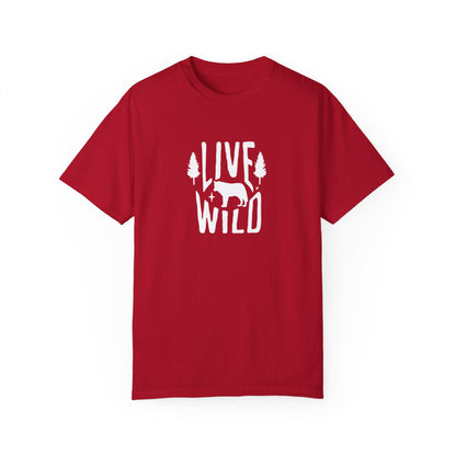 Live Wild T-Shirt Printify