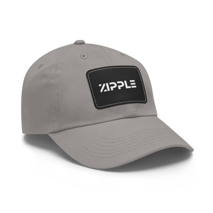 Zipple Hat with Leather Patch (Rectangle) Printify