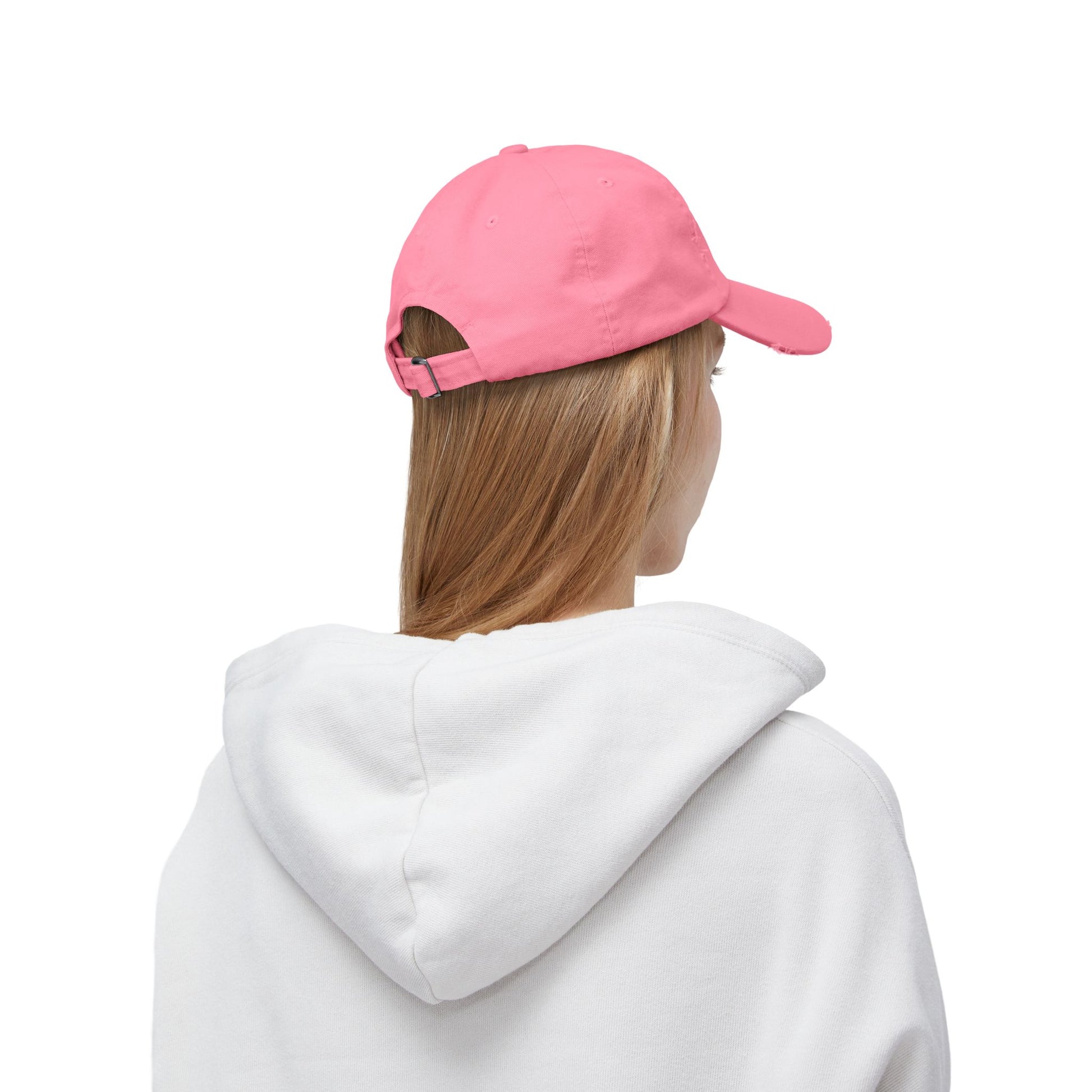 Born Ready Distressed Cap - Casual Streetwear Hat Printify