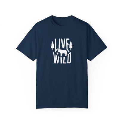 Live Wild T-Shirt Printify