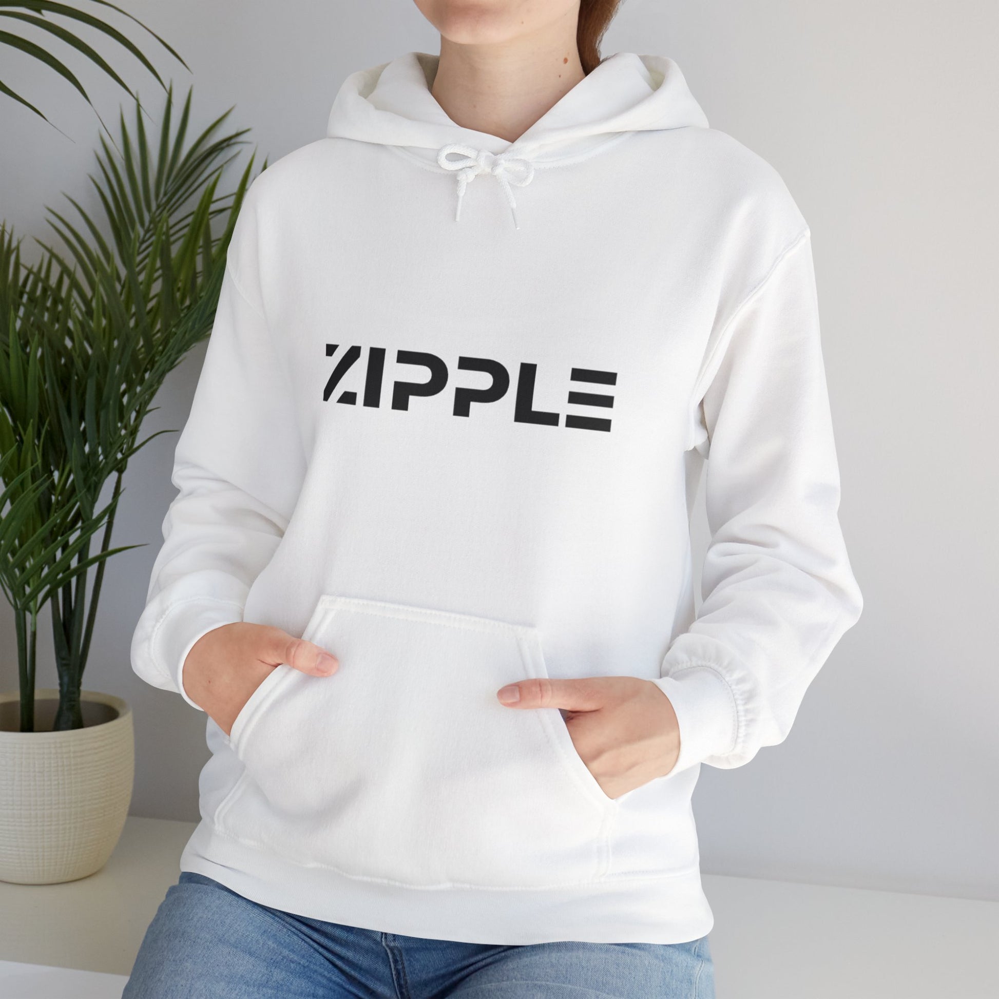 Zipple Unisex Hooded Sweatshirt Printify