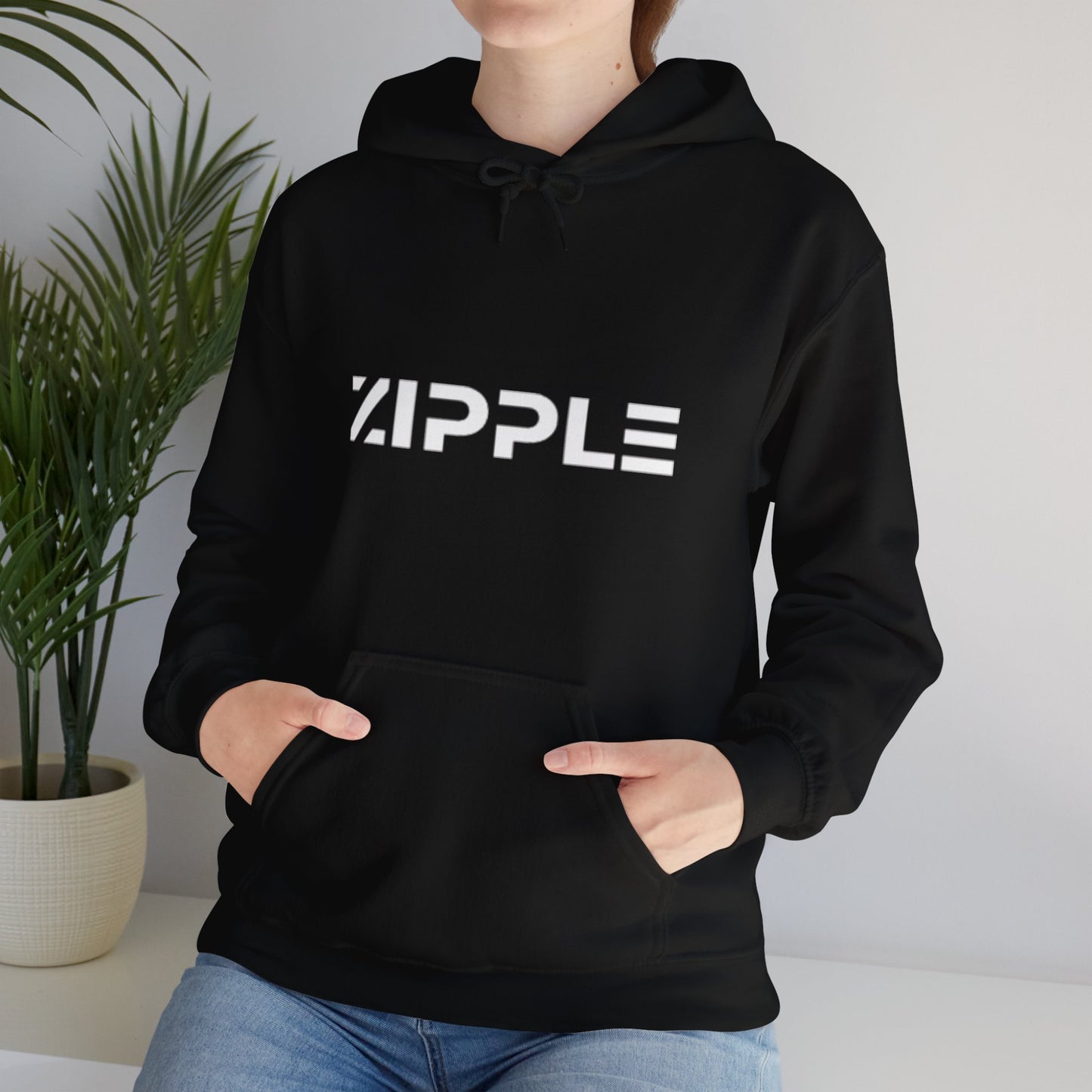 Zipple Unisex Hooded Sweatshirt Printify